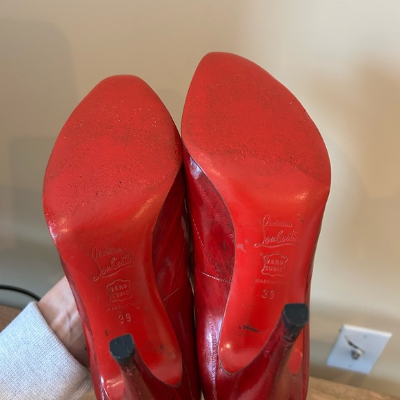 Christian Louboutin Scarlet Stiletto Heels